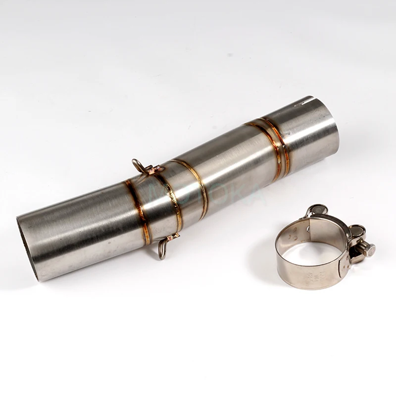 Universal Motorcycle Exhaust Pipe System GSX 750R Middle Link Pipe Stainless Steel Fit 51mm Modified Mufflers Connect Adapter
Universal Motorcycle Exhaust Pipe System GSX 750R Middle Link Pipe Stainless Steel Fit 51mm Modified Mufflers Connect Adapter