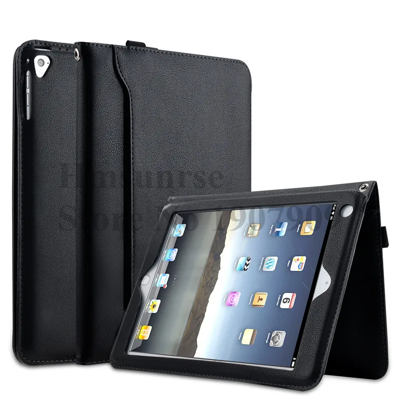 For ipad 9.7 2018 Luxury Leather Case for apple iPad inch With Magnetic Auto Wake Up Sleep Hand lift rope A1893 A1822 | Компьютеры и