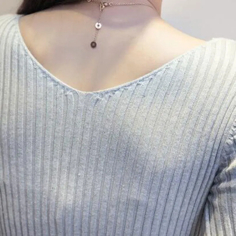 2017 Fashion Women Dress Autumn Winter Long Sweater Dress Black V-Neck Long Sleeve Knitted Skinny Slashed Pencil Dress QH0076
2017 Fashion Women Dress Autumn Winter Long Sweater Dress Black V-Neck Long Sleeve Knitted Skinny Slashed Pencil Dress QH0076