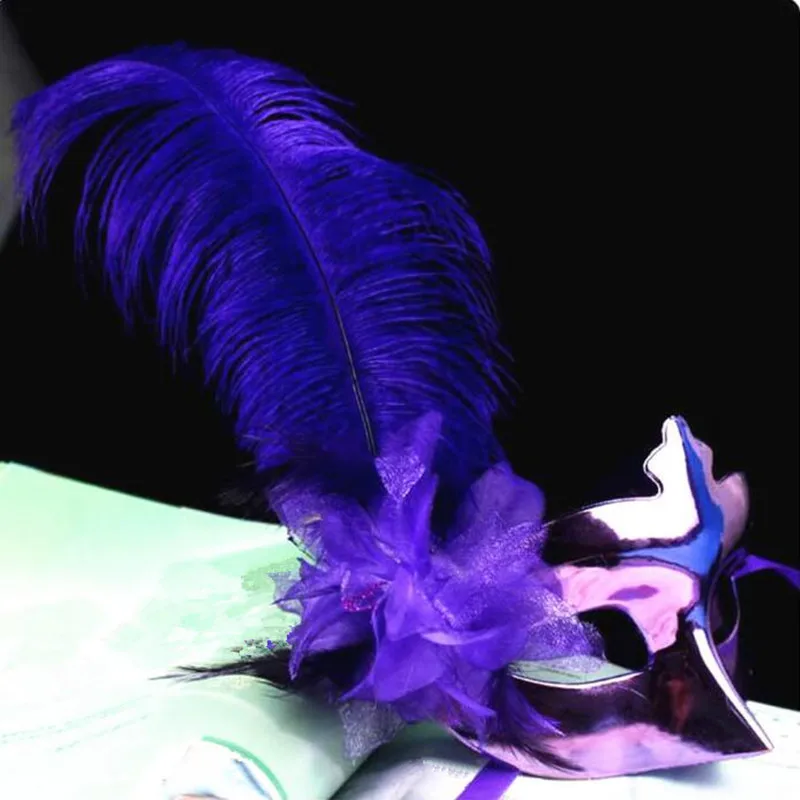 New Women Lady Ostrich Feather Flower Mask Dance Performance Show Masquerade Ball Masks Halloween Party Supplies
New Women Lady Ostrich Feather Flower Mask Dance Performance Show Masquerade Ball Masks Halloween Party Supplies