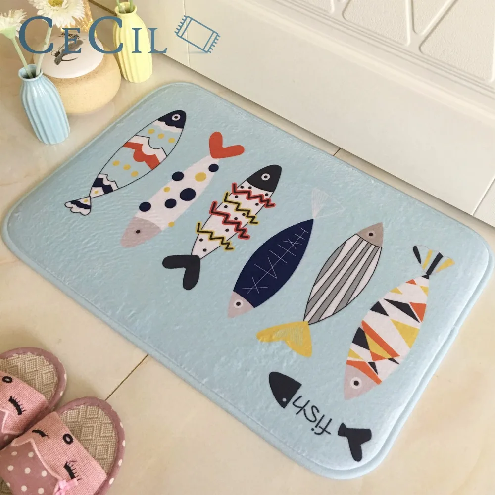 Cecil Floor Mats Cartoon Printed Bathroom Kitchen Carpet Kids Room Doormats Area Rugs for Bedroom Living Room Non-Slip Door Mat
Cecil Floor Mats Cartoon Printed Bathroom Kitchen Carpet Kids Room Doormats Area Rugs for Bedroom Living Room Non-Slip Door Mat