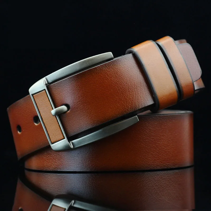 KAWEIDA Mens Accessories 2018 Trend Vintage Men's Genuine Leather Belt for Jeans Pin Buckle Belts Presents for Men Trouser Belt
KAWEIDA Mens Accessories 2018 Trend Vintage Men's Genuine Leather Belt for Jeans Pin Buckle Belts Presents for Men Trouser Belt