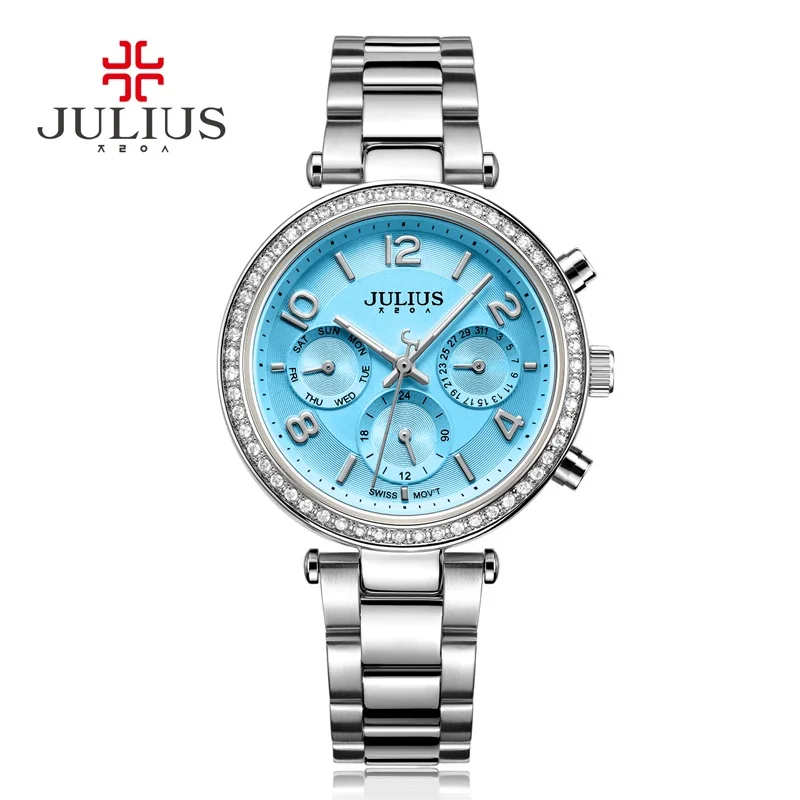 Real Functions Women's Watch ISA Quartz Hours Fashion Dress Sport Stainless Steel Birthday Girl Birthday Gift Julius Box
Real Functions Women's Watch ISA Quartz Hours Fashion Dress Sport Stainless Steel Birthday Girl Birthday Gift Julius Box