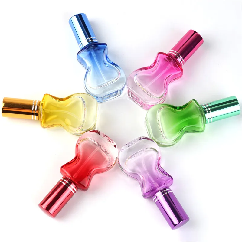 Spray 6Colors 5Pieces/Lot 10ML Mini Portable Colorful Glass Perfume Bottle With Atomizer Empty Cosmetic Containers For Travel
Spray 6Colors 5Pieces/Lot 10ML Mini Portable Colorful Glass Perfume Bottle With Atomizer Empty Cosmetic Containers For Travel