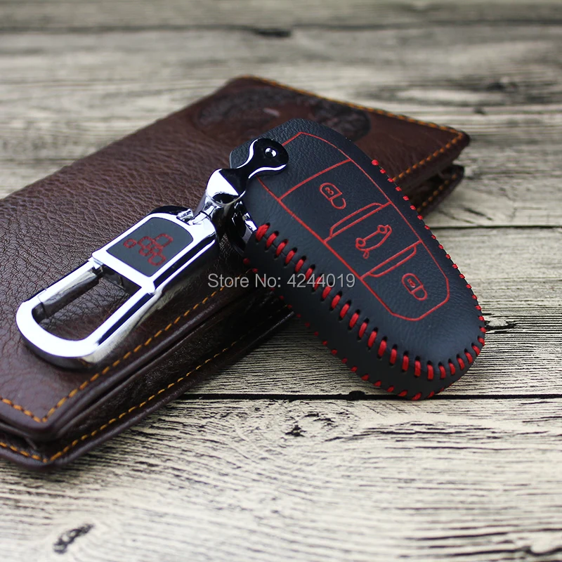 LUCKEASY Car Keychain Keyring Key Bag Key Fob Central Key Cover For Peugeot 4008 5008
LUCKEASY Car Keychain Keyring Key Bag Key Fob Central Key Cover For Peugeot 4008 5008