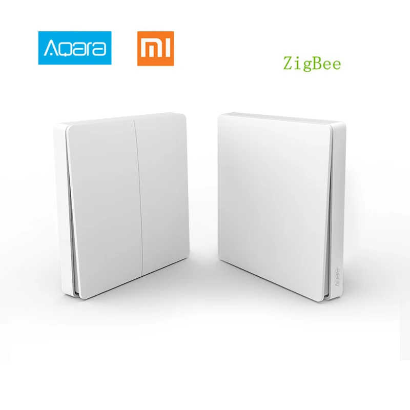 Оригинальный Xiao mi Aqara умный переключатель света дистанционное управление ZiGBee wifi