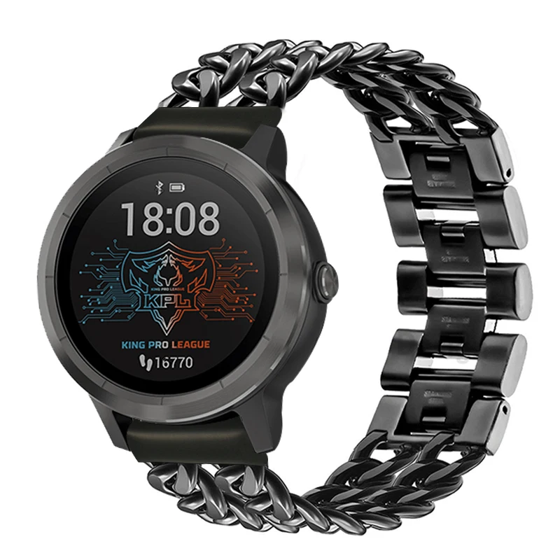 Металлический ремешок для наручных часов Garmin Fenix 5 новейший из нержавеющей стали 3
