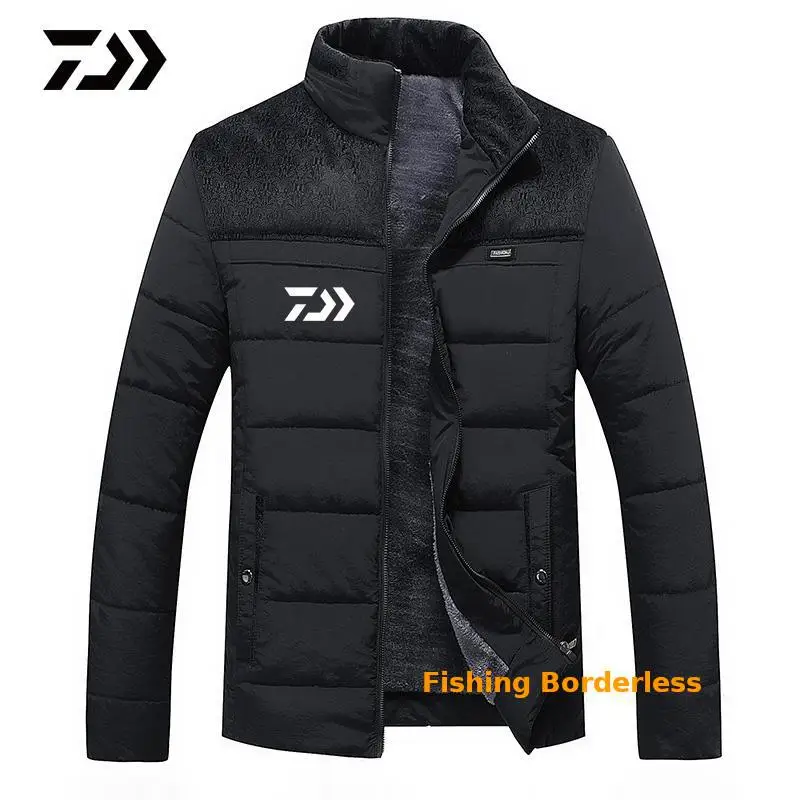 New DAIWA Fishing Clothing Winter Autumn Winter Thick Warm Fishing Jackets Men Fleece Thick Outdoor Fishing Coats
New DAIWA Fishing Clothing Winter Autumn Winter Thick Warm Fishing Jackets Men Fleece Thick Outdoor Fishing Coats