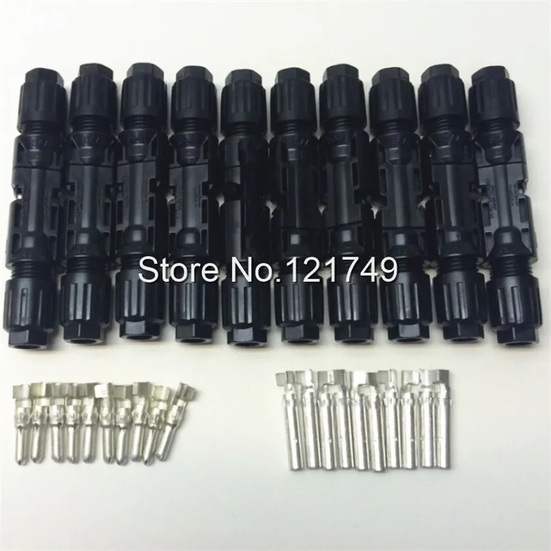 100 pairs/lot IP67 Adaptater Connector Solar waterproof solar connector Male and Female Pair Used in Solar Energy System
100 pairs/lot IP67 Adaptater Connector Solar waterproof solar connector Male and Female Pair Used in Solar Energy System