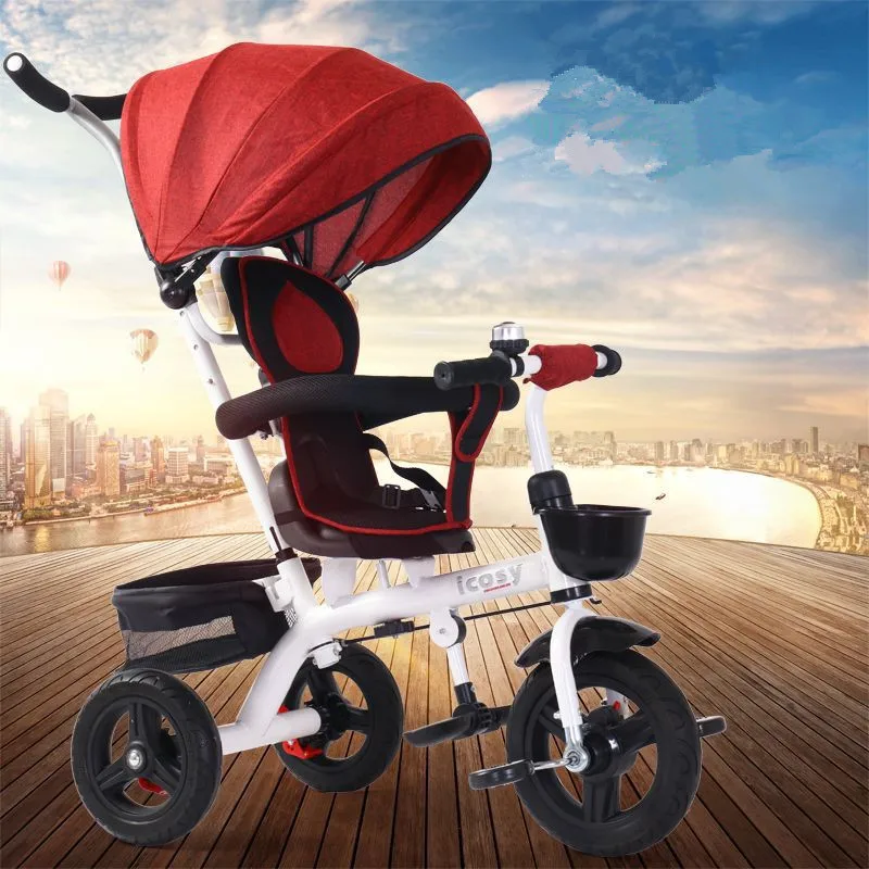 Children's Tricycle Bicycle Lightweight Steerable Baby Stroller 4 in 1 Multi-function Children's Cart Tricycle Ride On Toys Gift
Children's Tricycle Bicycle Lightweight Steerable Baby Stroller 4 in 1 Multi-function Children's Cart Tricycle Ride On Toys Gift