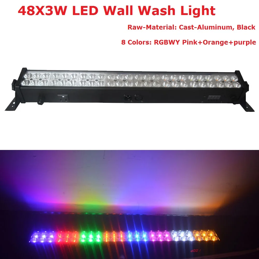Best Price 2 Unit 8 Colors Led Wall Wash Light 48X3W LED Line Bar Stage Lights 90-240V With Running Horse Function Free Shipping
Best Price 2 Unit 8 Colors Led Wall Wash Light 48X3W LED Line Bar Stage Lights 90-240V With Running Horse Function Free Shipping