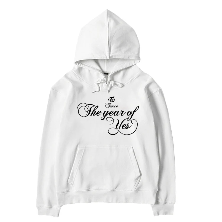 Twice new album the year of yes same printing pullover hoodie kpop once unisex fashion fleece/thin loose sweatshirt 5 colors
Twice new album the year of yes same printing pullover hoodie kpop once unisex fashion fleece/thin loose sweatshirt 5 colors