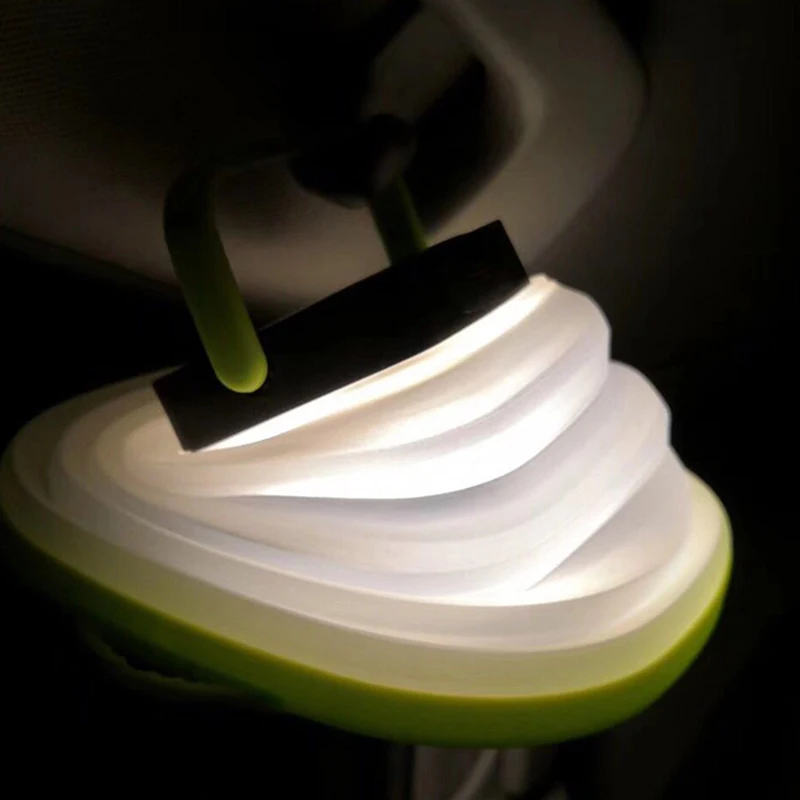 Solar Powered Camping Light Lantern LED Tent Hanging Flashlight Waterproof Collapsible Lamp Work Table Lamps | Лампы и освещение