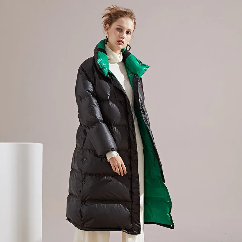Candy color long down coat outerwear women turn down collar white duck down jacket new 2019 autumn winter
Candy color long down coat outerwear women turn down collar white duck down jacket new 2019 autumn winter