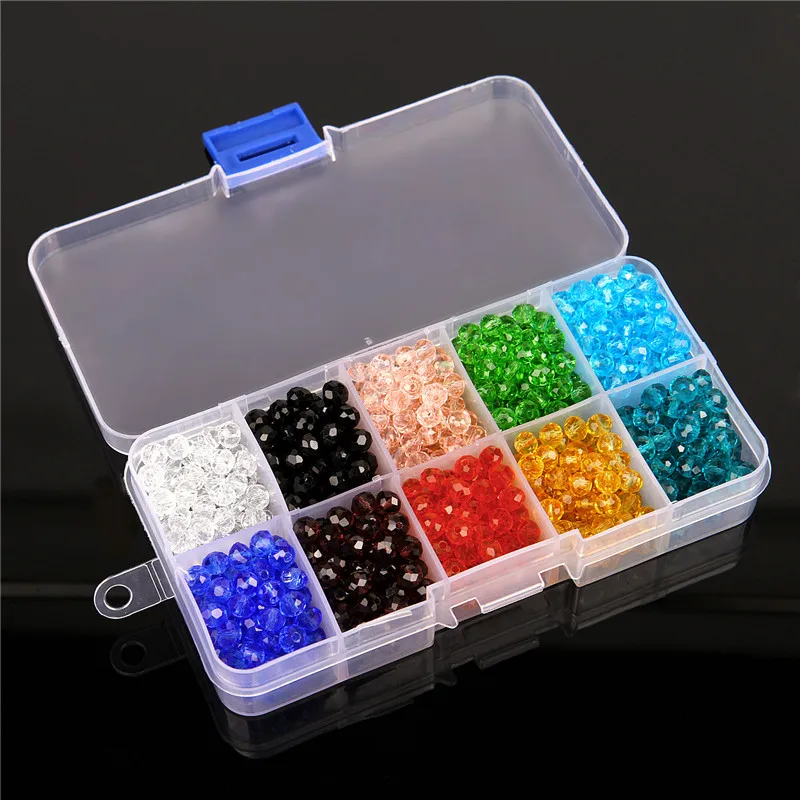 1000Pcs/Box 6mm/8mm Rondelle Faceted Glass Crystal Beads Spacer Charms Diy Bracelet Beads Findings for Jewelry Making
1000Pcs/Box 6mm/8mm Rondelle Faceted Glass Crystal Beads Spacer Charms Diy Bracelet Beads Findings for Jewelry Making