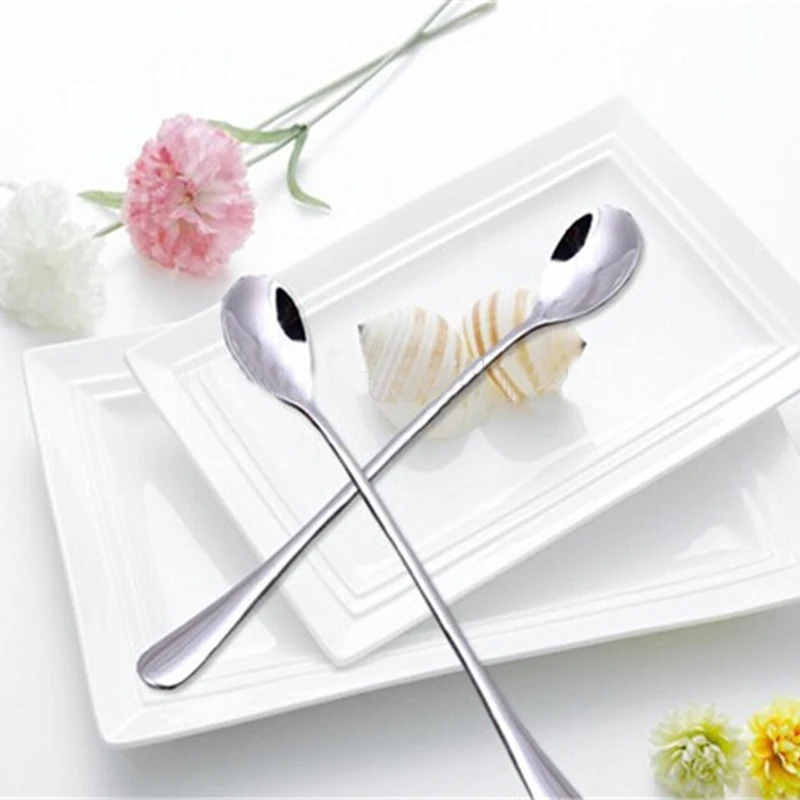 2PCS Super Long Handled Stainless Steel Iced Cream Tea Spoons Spoon Coffee Spoons cozinha criativa Coffee Accessories
2PCS Super Long Handled Stainless Steel Iced Cream Tea Spoons Spoon Coffee Spoons cozinha criativa Coffee Accessories