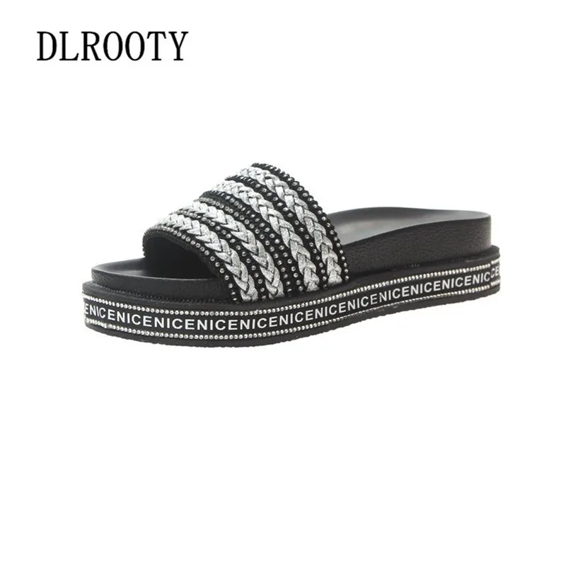 Woman Sandals Shoes Slippers Flats Platform Flip Flops Summer Peep Toe Slides Slip On Fashion Bling Weave Casual Comfortable
Woman Sandals Shoes Slippers Flats Platform Flip Flops Summer Peep Toe Slides Slip On Fashion Bling Weave Casual Comfortable