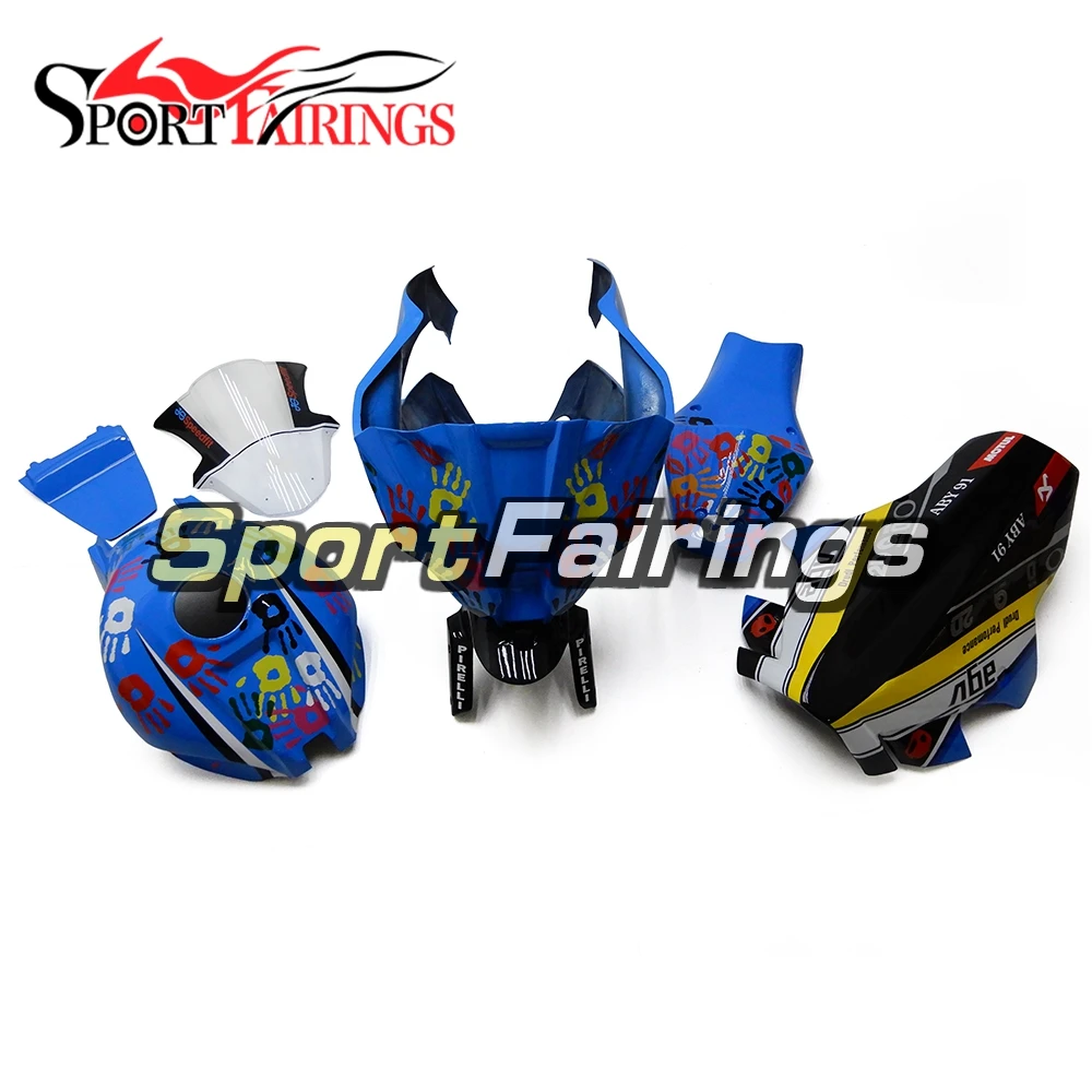 Fiberglass Racing Blue Handprint Injection Fairings For Kawasaki Ninja ZX-10R 11 12 13 14 15 Complete Motorcycle Fairing Kit
Fiberglass Racing Blue Handprint Injection Fairings For Kawasaki Ninja ZX-10R 11 12 13 14 15 Complete Motorcycle Fairing Kit