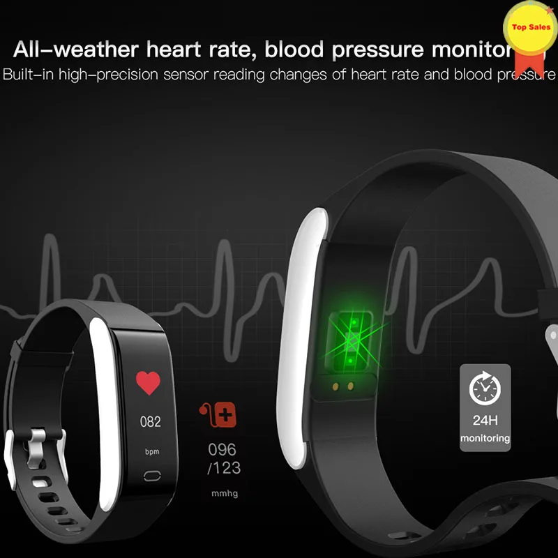 Smart Fitness Bracelet Color Screen Waterproof Heart Rate Tracker Blood Pressure Sport Watch Band For Men Women lady girl watch
Smart Fitness Bracelet Color Screen Waterproof Heart Rate Tracker Blood Pressure Sport Watch Band For Men Women lady girl watch