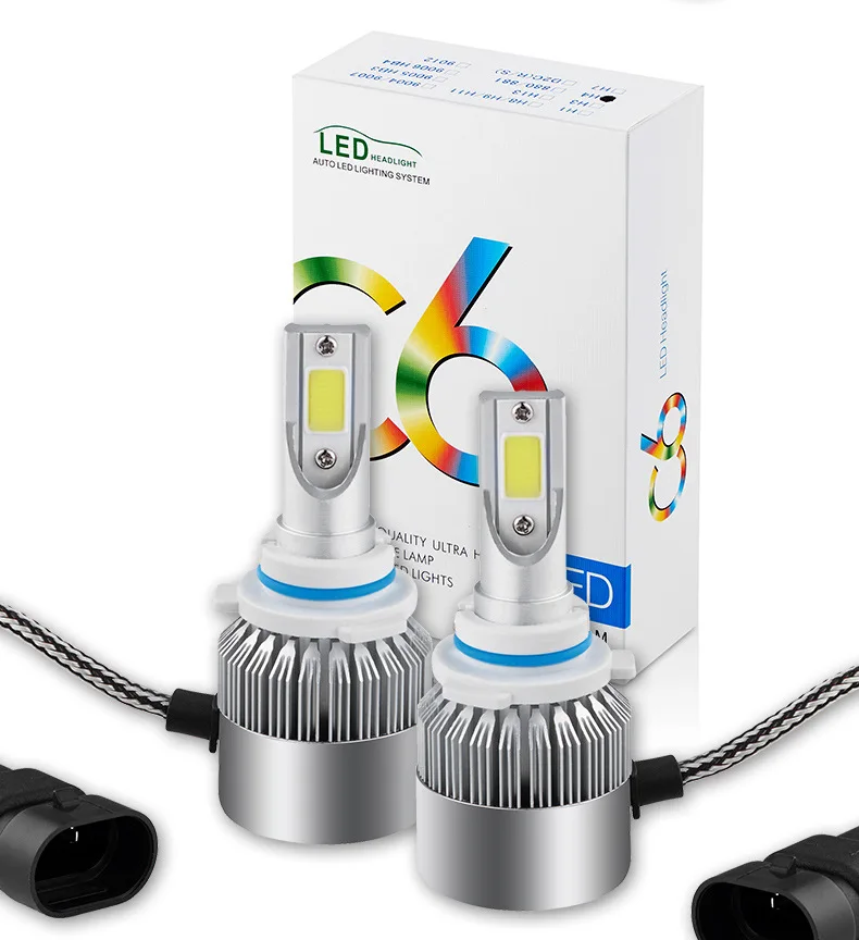 2 PCS COB 9006HB4 7600LM 76W LED Car Headlight Kit Hi/Lo Turbo Light Bulbs 6000K
2 PCS COB 9006HB4 7600LM 76W LED Car Headlight Kit Hi/Lo Turbo Light Bulbs 6000K