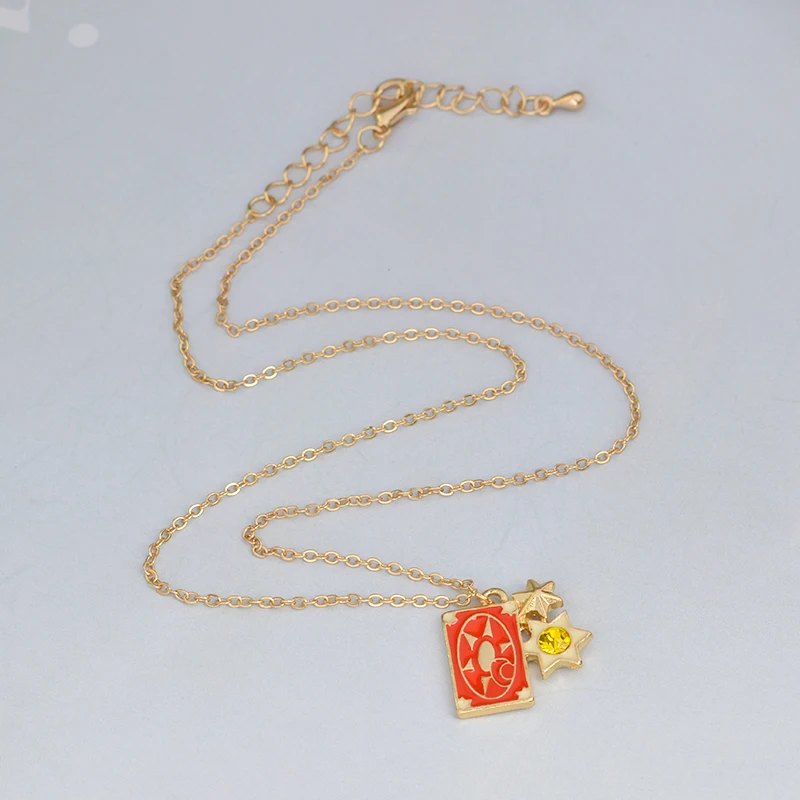 Necklaces & pendants Card Captor Sakura Kuluo card Sakura card Kero necklace Japanese anime necklace Jewelry for women
Necklaces & pendants Card Captor Sakura Kuluo card Sakura card Kero necklace Japanese anime necklace Jewelry for women