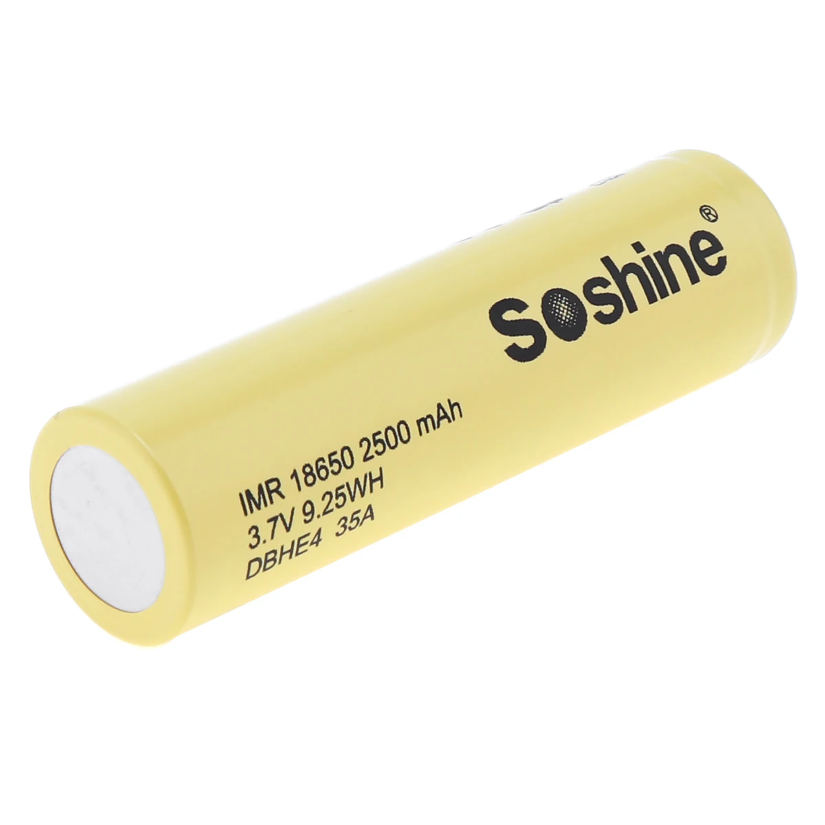 Перезаряжаемый литий-ионный аккумулятор Soshine DBHE4 18650 3 7 в 2500 мА · ч подходит для