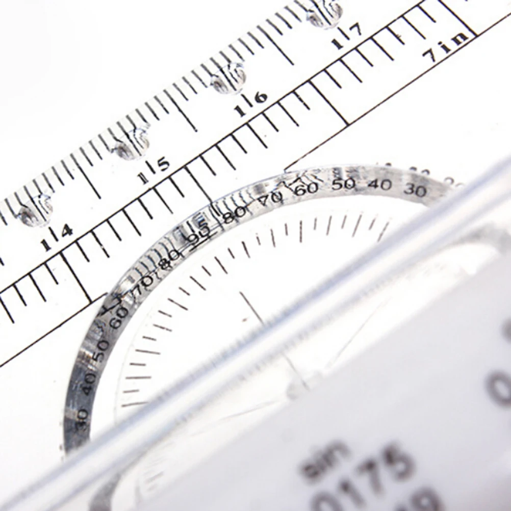 1PC Clear Metric Parallel Multi-purpose Drawing Rolling Ruler Plastic foot chiban angle ruler
1PC Clear Metric Parallel Multi-purpose Drawing Rolling Ruler Plastic foot chiban angle ruler
