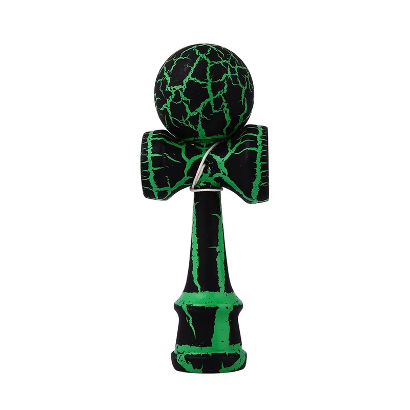 Деревянная трещина краска Kendama игрушки меч шар Профессиональная деревянная