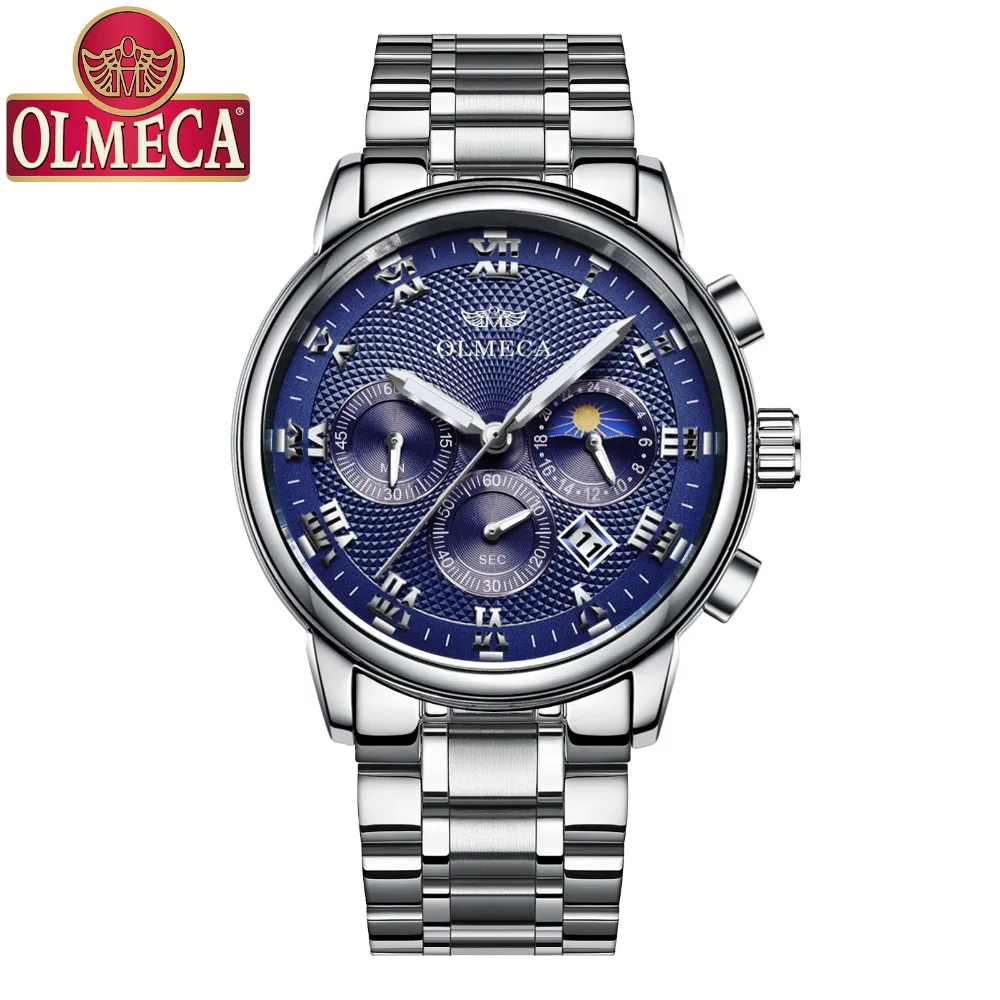 2019 Watch Men Sun Moon Phase Mens sports Watch Business Brand Rose Gold Wrist Watches Full Steel Quartz Clock Relogio Masculino
2019 Watch Men Sun Moon Phase Mens sports Watch Business Brand Rose Gold Wrist Watches Full Steel Quartz Clock Relogio Masculino