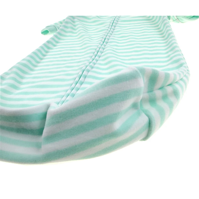 Детский спальный мешок милый для новорожденных флисовая одежда младенцев