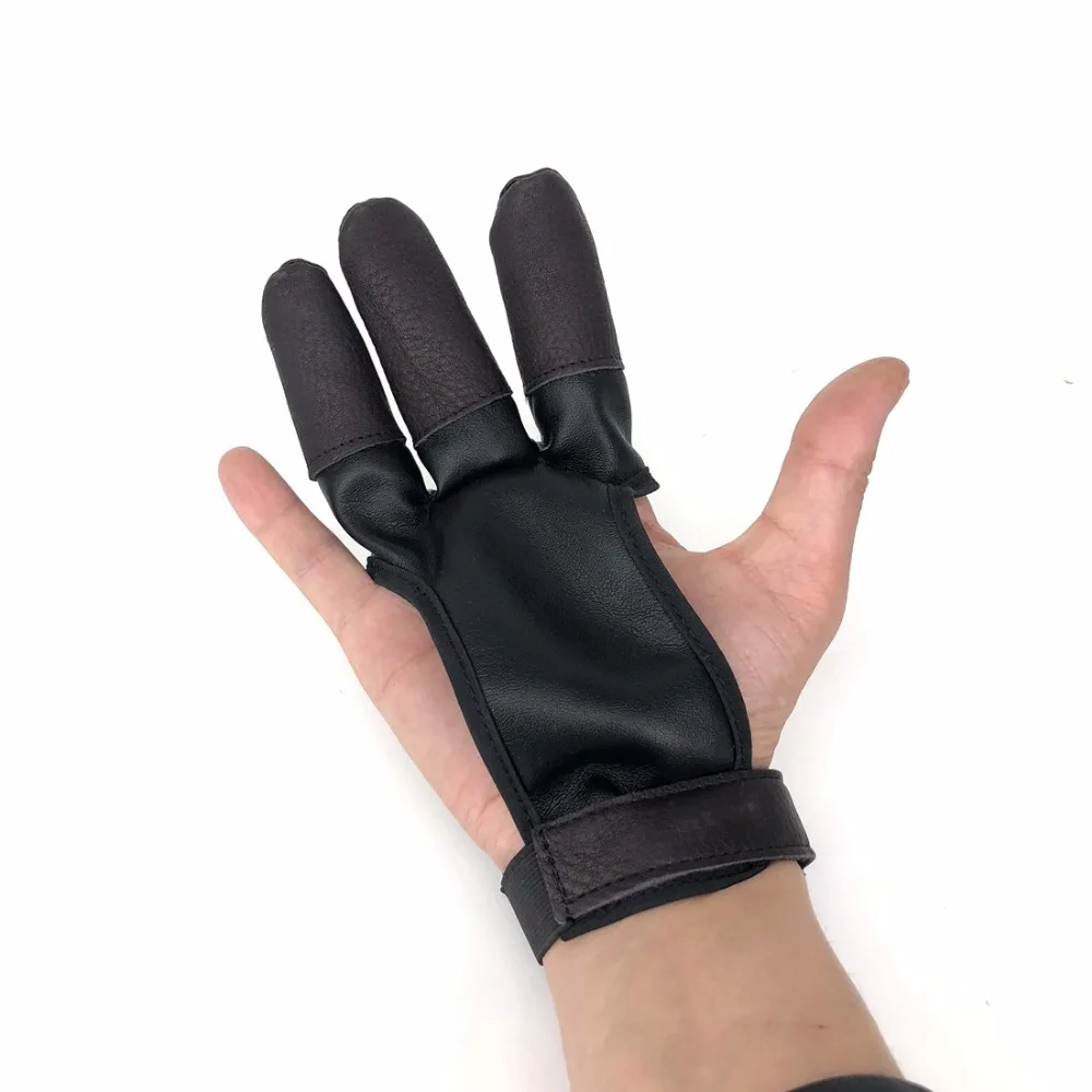 For Shooting Protective Archery Finger Guard Hunting Protector RH LH Finger Saver Leather Glove
For Shooting Protective Archery Finger Guard Hunting Protector RH LH Finger Saver Leather Glove