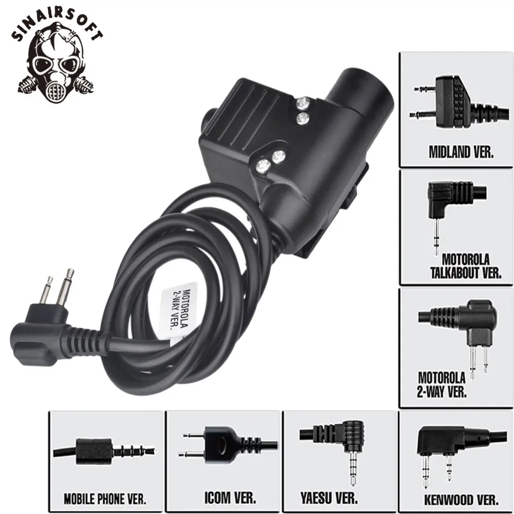 Z-tactical U94 PTT военный адаптер Z113 стандартная версия для Motolora Talkabout/ 2-way/Kenwood/ICOM/Yaesu/Midland для гарнитуры
Z-tactical U94 PTT военный адаптер Z113 стандартная версия для Motolora Talkabout/ 2-way/Kenwood/ICOM/Yaesu/Midland для гарнитуры
