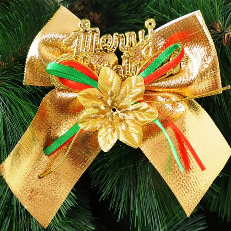 40PCS Pretty Cloth Christmas Bows 10*10cm Ornament Christmas Tree Decoration Festival Party Home Bowknots Baubles
40PCS Pretty Cloth Christmas Bows 10*10cm Ornament Christmas Tree Decoration Festival Party Home Bowknots Baubles