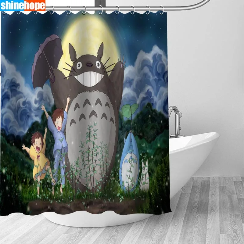 Big Sale New Custom Totoro Modern Shower Curtain with Hooks bathroom Waterproof Polyester Fabric
Big Sale New Custom Totoro Modern Shower Curtain with Hooks bathroom Waterproof Polyester Fabric