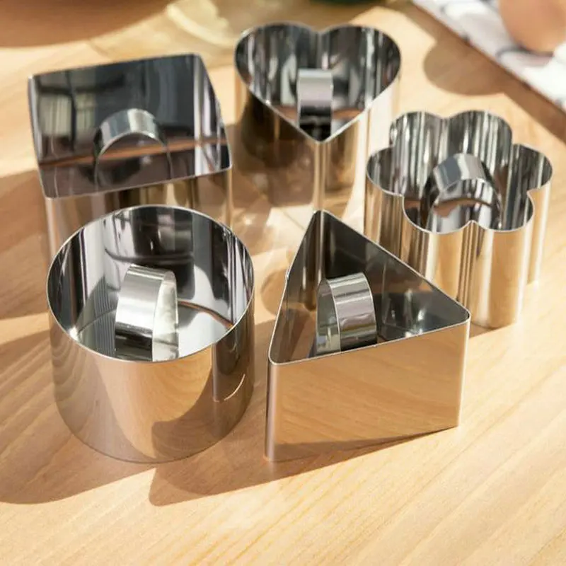 10pcs/set Stainless Steel Mousse Mold Chocolate Jelly Cake Ring Baking Tools for Cakes Kitchen Accessories
10pcs/set Stainless Steel Mousse Mold Chocolate Jelly Cake Ring Baking Tools for Cakes Kitchen Accessories