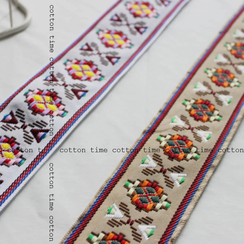 5yards/lot Embroidery Trim 5cm wide BOHO Trim Jacquard Tape Sawing Accessory for bag garment homedeco tirm free shipping
5yards/lot Embroidery Trim 5cm wide BOHO Trim Jacquard Tape Sawing Accessory for bag garment homedeco tirm free shipping