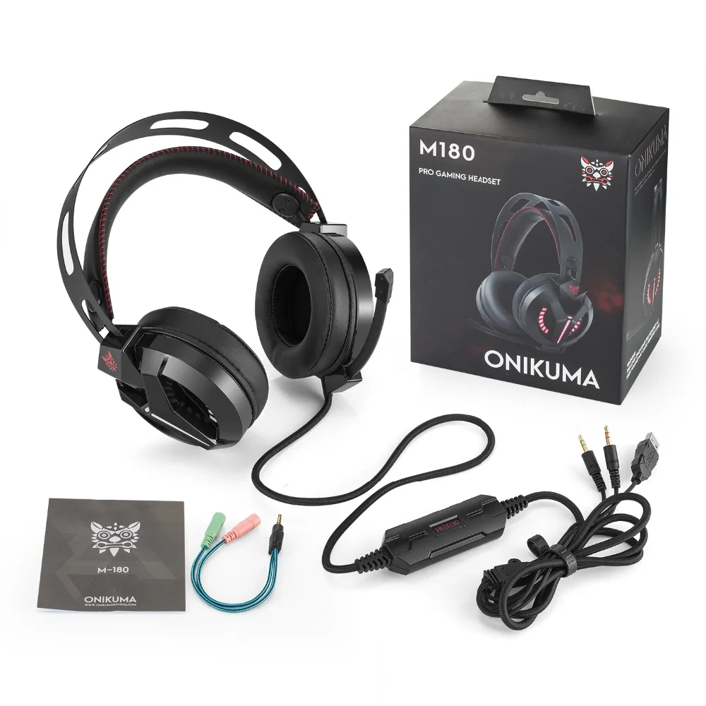 ONIKUMA M180 PS4 игровая гарнитура; Накладные наушники; Стерео; Бас; Игровые наушники; Шумоизоляция с микрофоном; Для ПК; Для компьютера
ONIKUMA M180 PS4 игровая гарнитура; Накладные наушники; Стерео; Бас; Игровые наушники; Шумоизоляция с микрофоном; Для ПК; Для компьютера