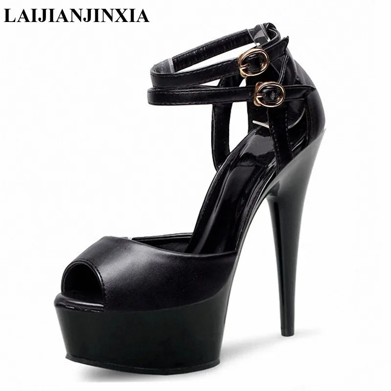 LAIJIANJINXIA New 6 inch Plus Size 46 Platform Sole 15cm High Heel Platforms sexy Pole Dance Shoes Sandals Wedding Shoes
LAIJIANJINXIA New 6 inch Plus Size 46 Platform Sole 15cm High Heel Platforms sexy Pole Dance Shoes Sandals Wedding Shoes