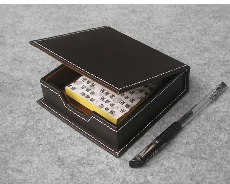 casual note paper labels holder case with lid box organizer office desk desktop stationery organization brown 312B
casual note paper labels holder case with lid box organizer office desk desktop stationery organization brown 312B