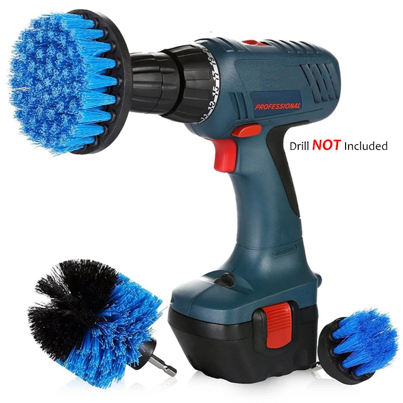 3 pcs/set Power Scrubber Brush Drill Brushes Clean for Bathroom Surface Tub Shower Tile Grout Cordless Power Scrub Cleaning Blue
3 pcs/set Power Scrubber Brush Drill Brushes Clean for Bathroom Surface Tub Shower Tile Grout Cordless Power Scrub Cleaning Blue
