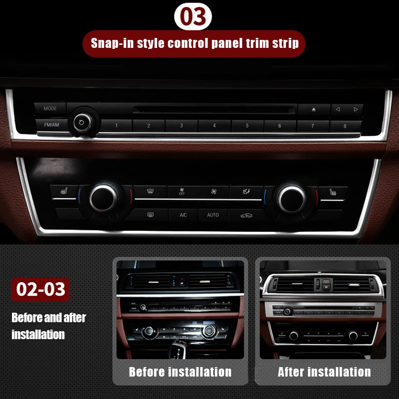 For Bmw 5 Series F10 F18 520 525 528 530 2011-2017 Chrome Abs Car Interior Buttons Sequins Decoration Cover Trim Decals
For Bmw 5 Series F10 F18 520 525 528 530 2011-2017 Chrome Abs Car Interior Buttons Sequins Decoration Cover Trim Decals