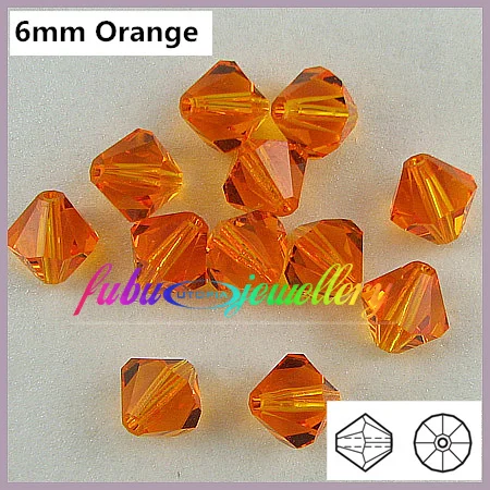 Free Shipping! 288pcs/Lot, AAA Chinese Top Quality 6mm Orange Crystal Bicone Beads
Free Shipping! 288pcs/Lot, AAA Chinese Top Quality 6mm Orange Crystal Bicone Beads
