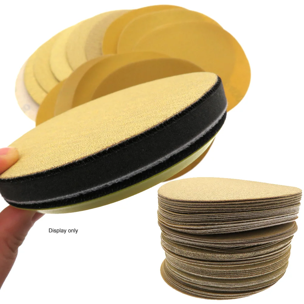 100Pcs 5 Inch 125mm Hook and Loop Sandpaper Sanding Disc Aluminium Oxide 60 to 1000 Grits for Metal Auto Car Sanding Polishing
100Pcs 5 Inch 125mm Hook and Loop Sandpaper Sanding Disc Aluminium Oxide 60 to 1000 Grits for Metal Auto Car Sanding Polishing