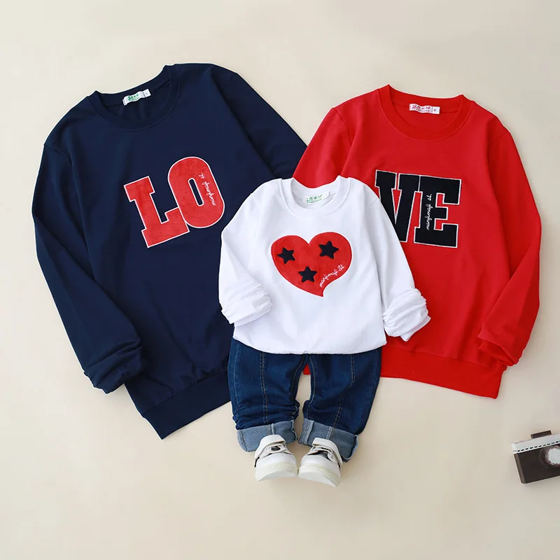 Family Matching Clothes Outfits Look Father Mother Daughter Son Love Sweatshirt Kids Long Sleeve Top Family Wear
Family Matching Clothes Outfits Look Father Mother Daughter Son Love Sweatshirt Kids Long Sleeve Top Family Wear
