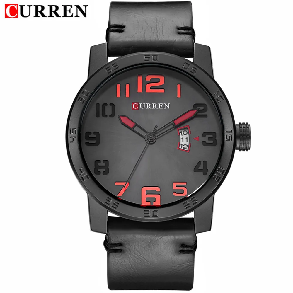 2018 CURREN Men Watch Luxury Top Brand Famous Leather Black Quartz Men Wrist Watch Military Curren Watches Men Montre Homme
2018 CURREN Men Watch Luxury Top Brand Famous Leather Black Quartz Men Wrist Watch Military Curren Watches Men Montre Homme