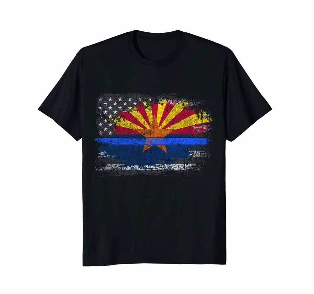 Arizona Thin Blue Line Flag T-Shirt 2019 Hot Sale New Men'S T Shirt New Fashion Men Men'S T Shirt Brand Clothing
Arizona Thin Blue Line Flag T-Shirt 2019 Hot Sale New Men'S T Shirt New Fashion Men Men'S T Shirt Brand Clothing