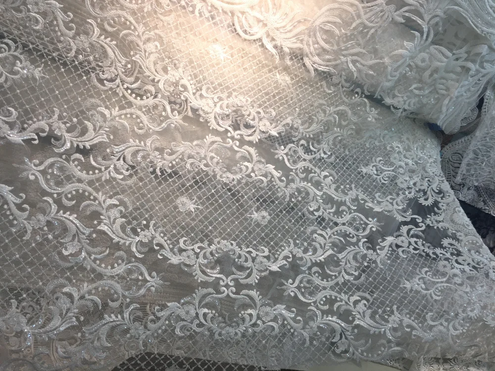 new 5yards/bag FH41# White Hand beads tulle mesh lace fabric for bridal wedding dress/sawing Free shipping alibaba express
new 5yards/bag FH41# White Hand beads tulle mesh lace fabric for bridal wedding dress/sawing Free shipping alibaba express