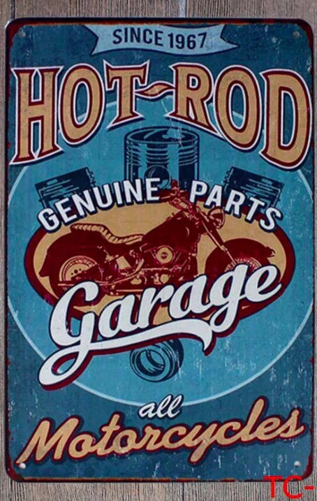 1 pc Hot rod Garage Motorcycle parts Mechanic repair service Tin Plate Sign wall plaques Man cave vintage plaques metal Poster
1 pc Hot rod Garage Motorcycle parts Mechanic repair service Tin Plate Sign wall plaques Man cave vintage plaques metal Poster