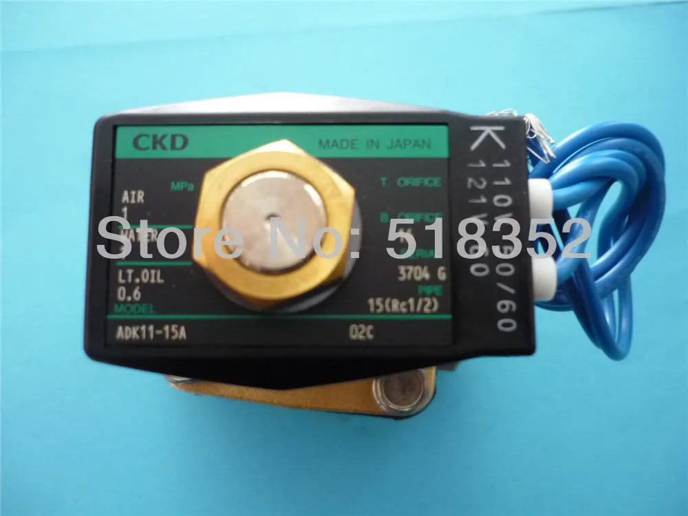 2064905/06 Sodick Solenoid Valve/ Electromagnetic Valve 110V, Water Pipe's Screw Thread 1/2" 3/4" 1", WEDM-LS Machine Parts
2064905/06 Sodick Solenoid Valve/ Electromagnetic Valve 110V, Water Pipe's Screw Thread 1/2" 3/4" 1", WEDM-LS Machine Parts