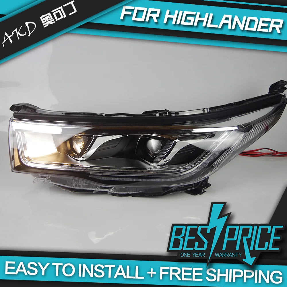 Car Styling for Highlander Headlights 2015 LED Headlight LED DRL Dynamic Signal Hella 5 Bi-Xenon Projector Lens Hid D2H
Car Styling for Highlander Headlights 2015 LED Headlight LED DRL Dynamic Signal Hella 5 Bi-Xenon Projector Lens Hid D2H
